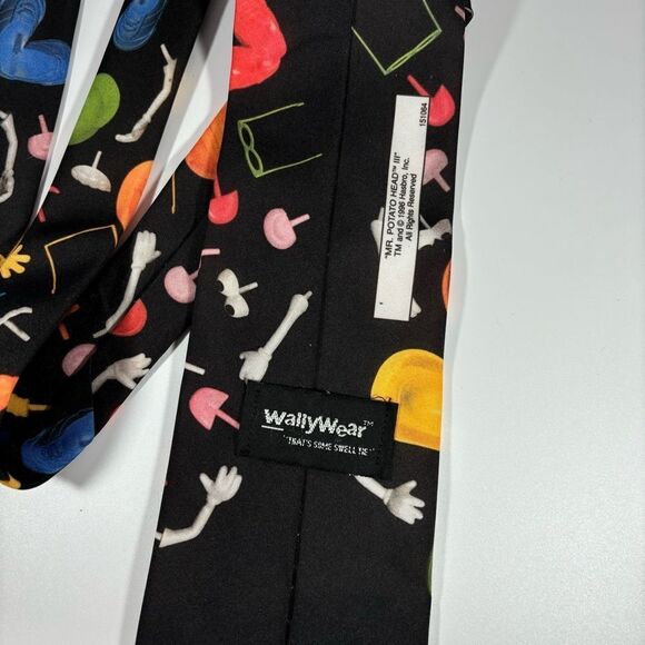Wally Wear Toy Story Mr. Potato Head‎ Necktie Men's Tie Vintage 1996 Hasbro 56” - Picture 2 of 3